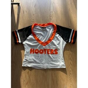 B22 Women’s Hooters Girl Worn Rare Football 🏈 Jersey Croo Top Size Xxs